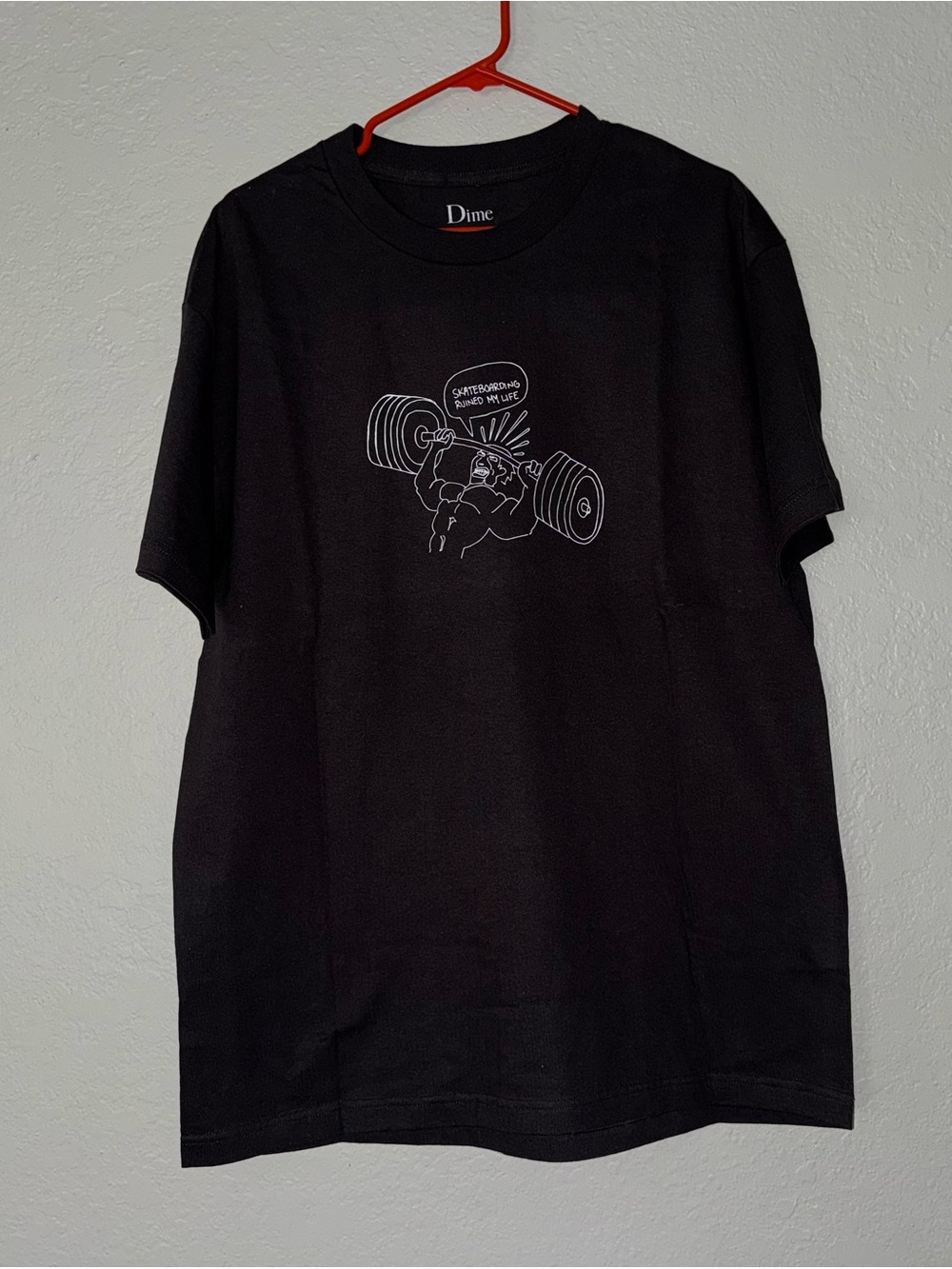 Dime mtl Montreal skateboarding 🛹 ruined my life Weightlifting 🏋️ t shirt dc FA